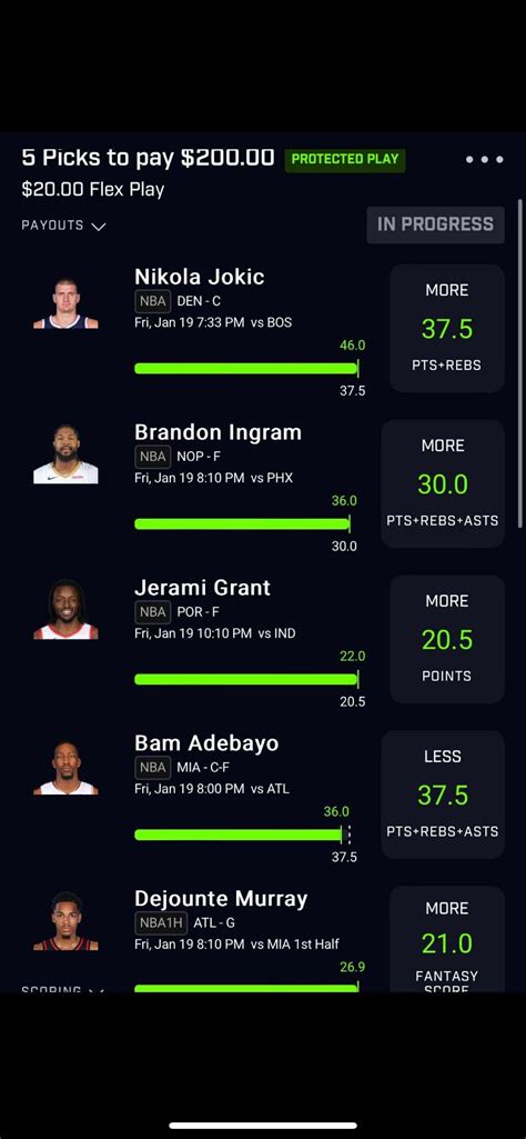 7 Betting Choices and Prizes .